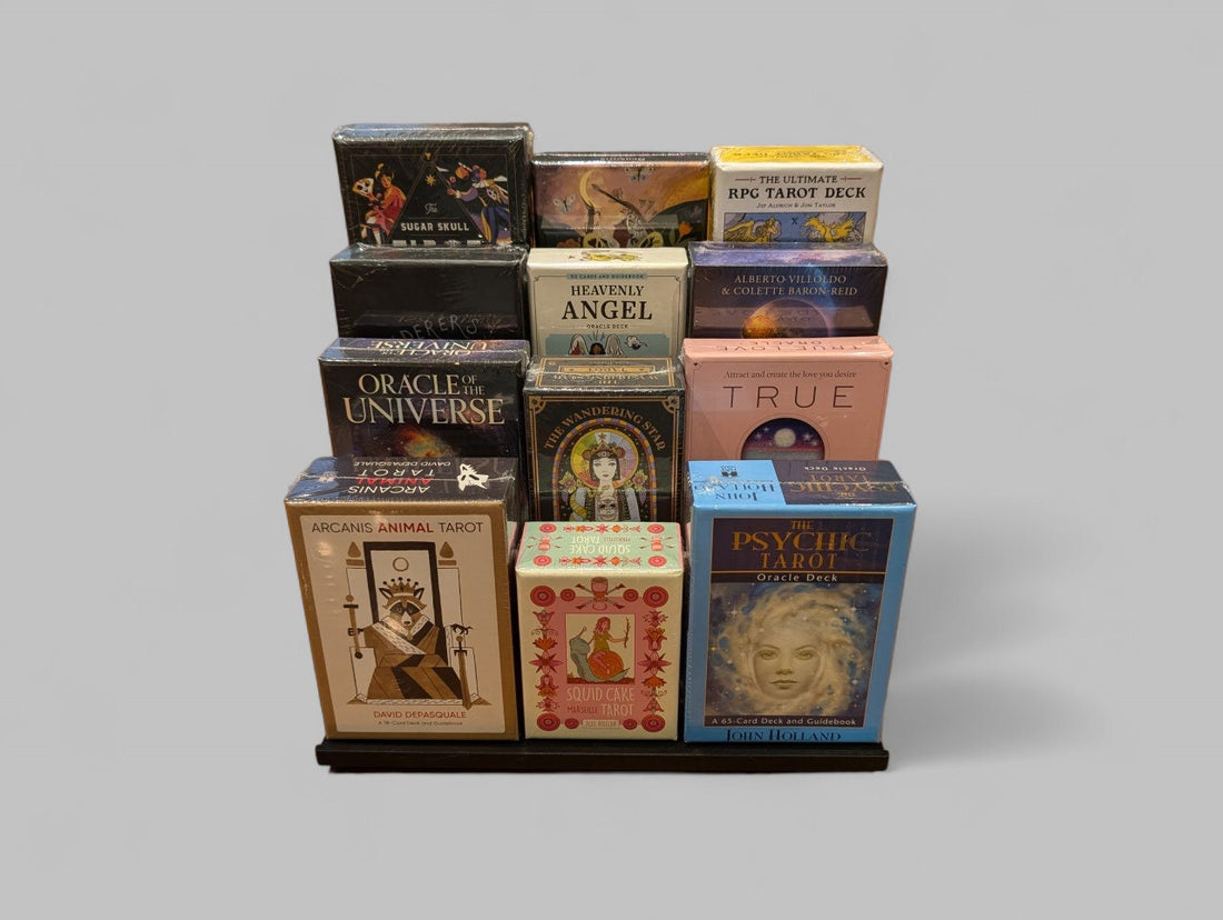 Create an Altar Space: How to Display Your Tarot Decks with a 2-Inch Tiered Step Stand