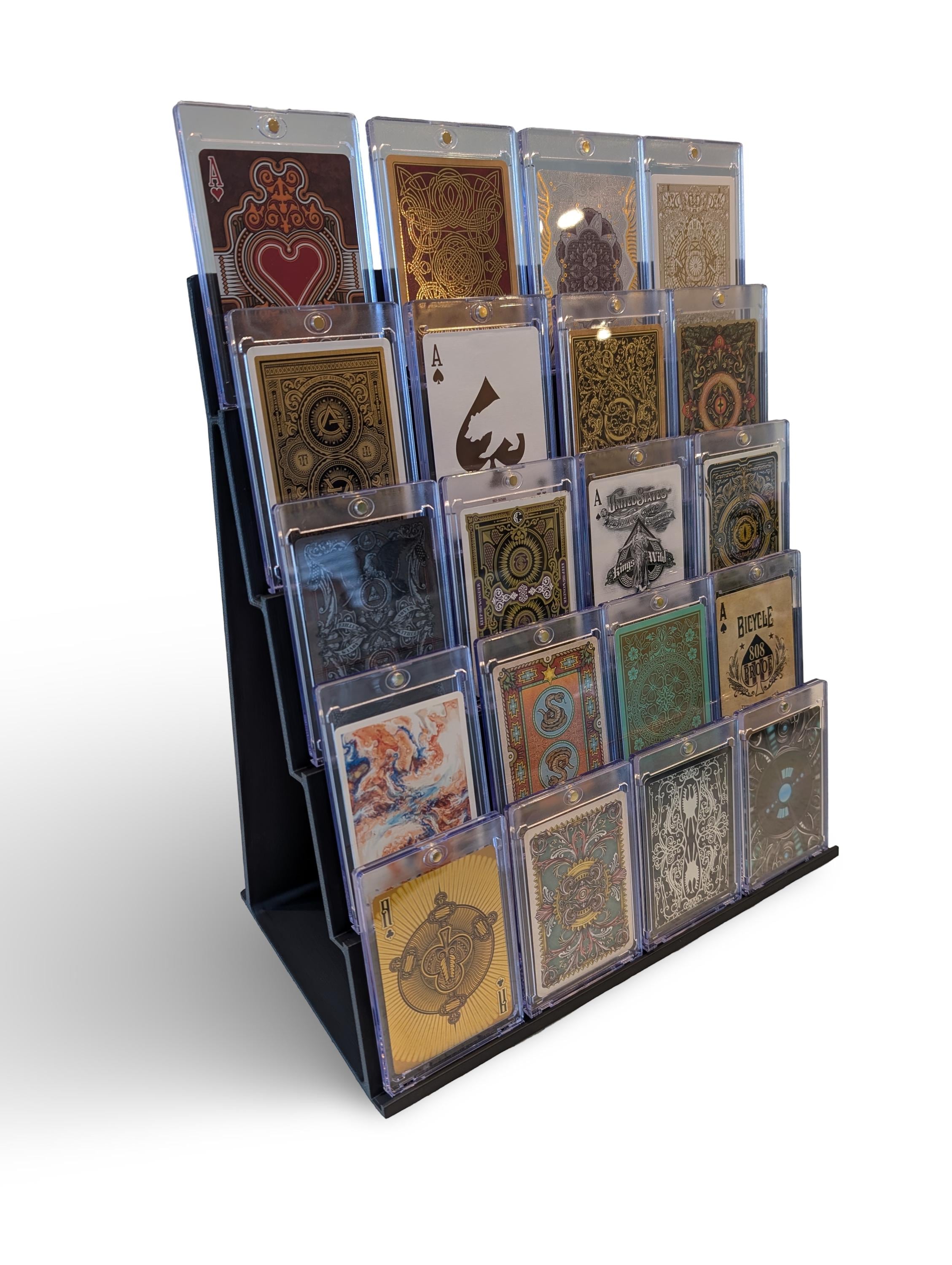 Trading Card Display Shelf – MTG, TCG, CCG, Graded Toploaders