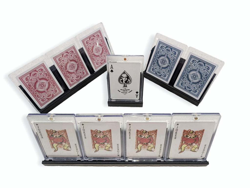 Trading Card Display Shelf: Wall Mount or Desk Stand