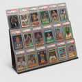 Modular Graded Card Display Shelf for PSA BGS CGC | Expandable 3x3 Slab Stand & Tower | Fits Sleeved and Guarded Cards