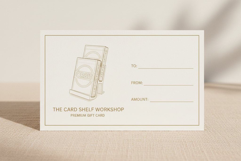 The Card Shelf Workshop Gift Card